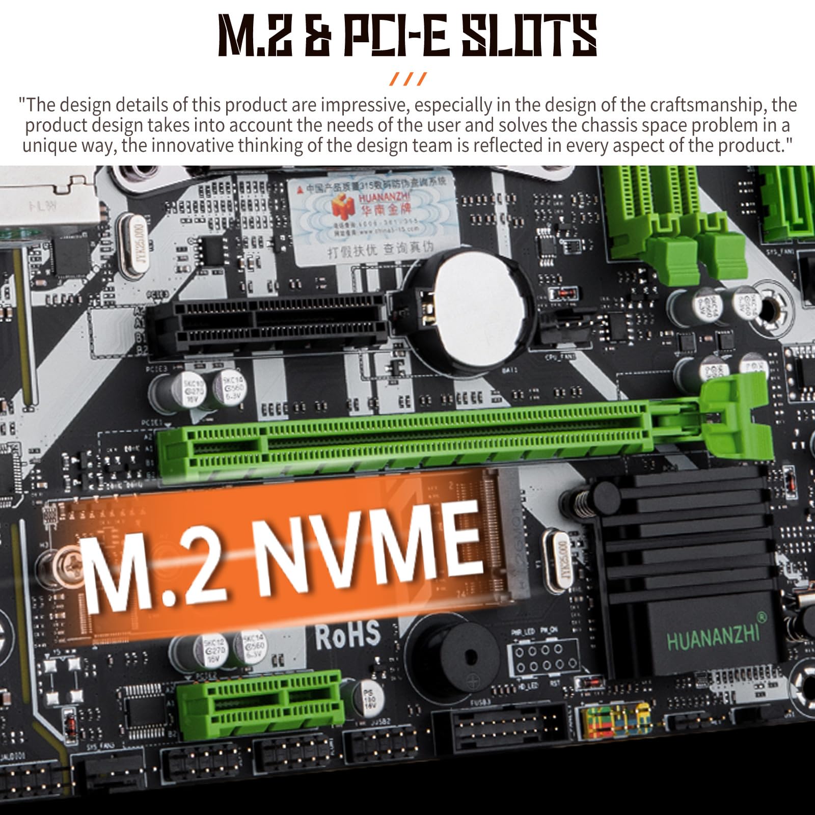 HUANANZHI LGA 2011-3 X99-8M-F Motherboard，Compact Powerhouse with